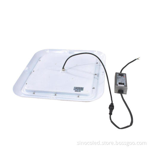 120W LED Canopy Light Fixtures - Efficient 135LM/W LED Bay Lights for Petrol Stations and Warehouses